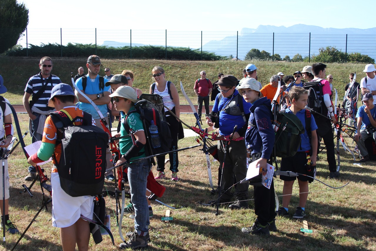 Championnat de France jeunes - Tir Campagne<BR>10 - 11 Juillet 2014 à Château-Arnoux-Saint-Auban. 